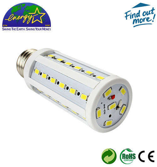 9W E27 Cool White SMD LED Corn Lamp Light Bulb - 2 Years Warranty