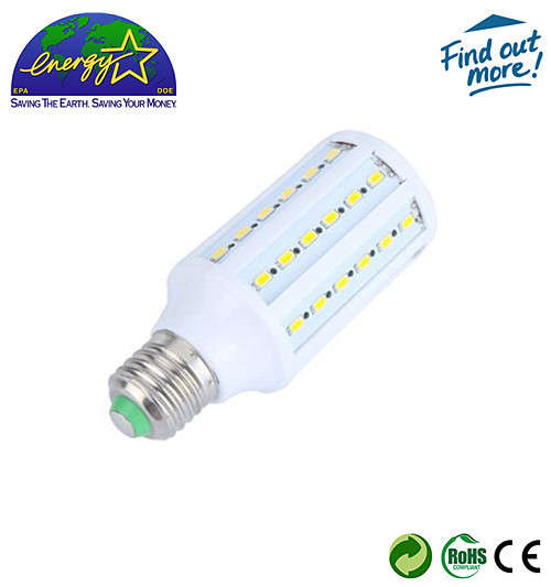 12W E27 Cool White SMD LED Corn Lamp Light Bulb - 2 Years Warranty