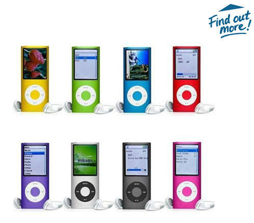 MP3 MP4 Multimedia Player Super Slim