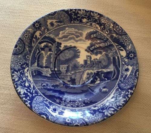 Copeland Spode Italian pattern saucers - 4 available