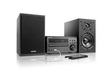 Denon D-M40 Micro Hifi with Speakers (Black)