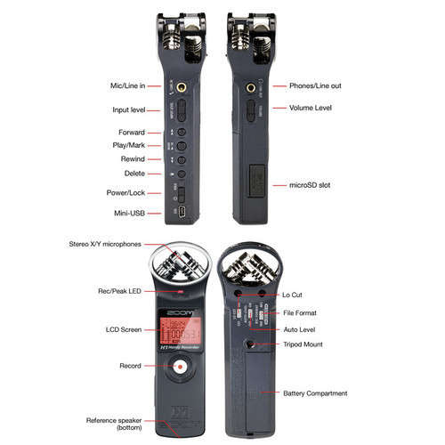 Zoom H1 Handy Recorder