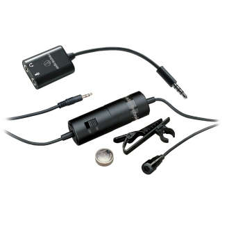 Audio Technica ATR3350IS (Omnidirectional Lavalier Microphone for Smartphones)