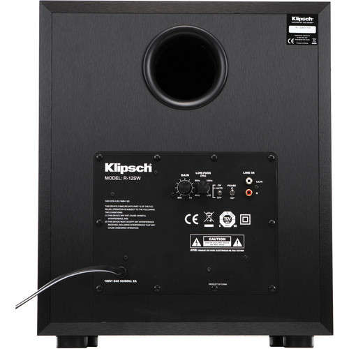 Klipsch R12SW Active Subwoofer (Black)