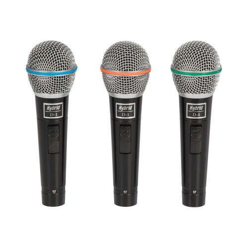 Hybrid D1 3-Pack (3-Pack Mic Set)