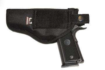 Kuzey A100 Silver and Black Blank Gun + Blank Rounds (10) + Holster