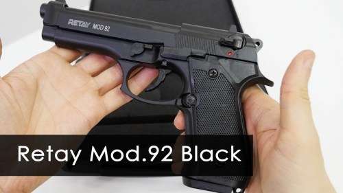 Retay Blank Gun - Mod 92 Black