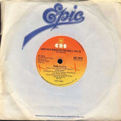 Pinl Floyd - Another brick in the wall (Part 2) - Seven Single