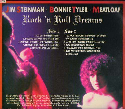 Jim Steinman, Bonnie Tyler, Meatloaf, Rock 'n Roll Dreams, LP