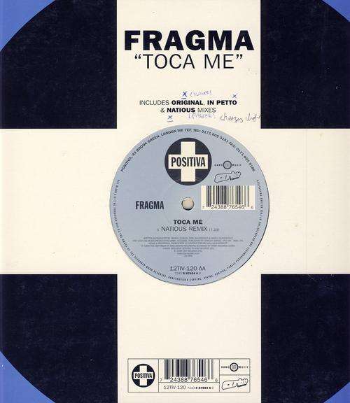 Fragma, Toca Me12" Maxi Single