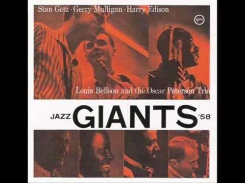 Getz, Mulligan, Edison, Bellson and The Oscar Peterson Trio, Jazz Giants '58, LP