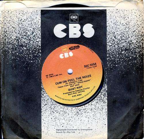 Quiet Riot, Cum hear the noize, Seven Single