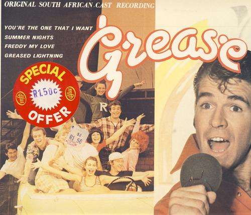 "GREASE" Original 1978 South African Cast Recording, LP