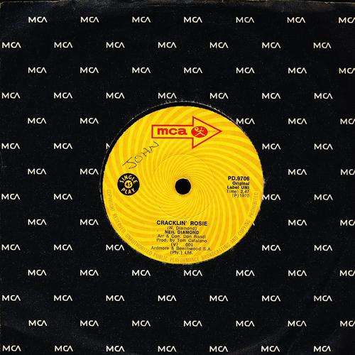 Neil Diamond - Crackin' Rosie -  Seven Single