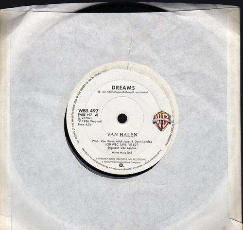 Van Halen - Dreams -  Seven Single