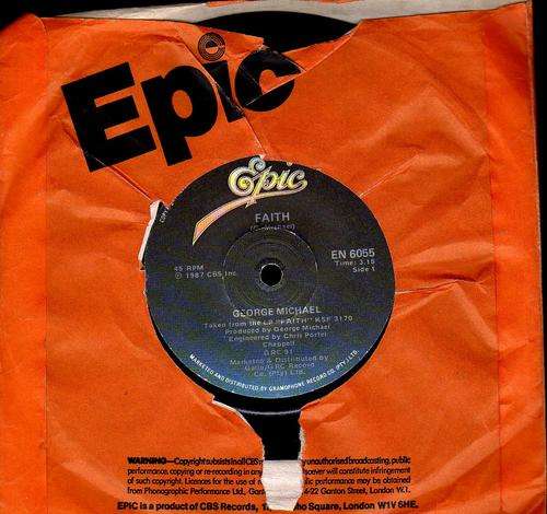 George Michael - Faith -  Seven Single