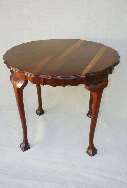 Round stinkwood ball & claw table - 90cm in diameter x 76cm high