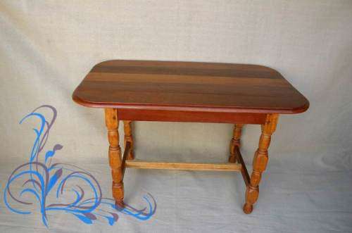 ** Teak & Oak kitchen table - 120cm x 70cm x 77cm high (Winter Special)**