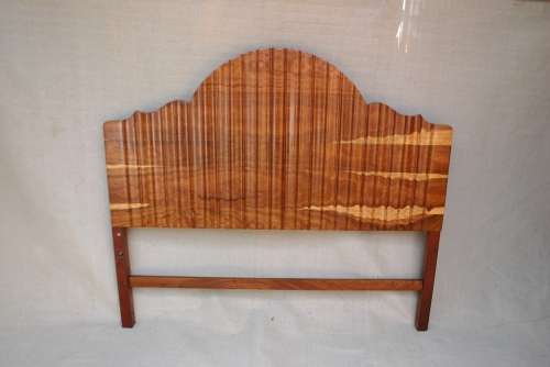 Kiaat double bed headboard only