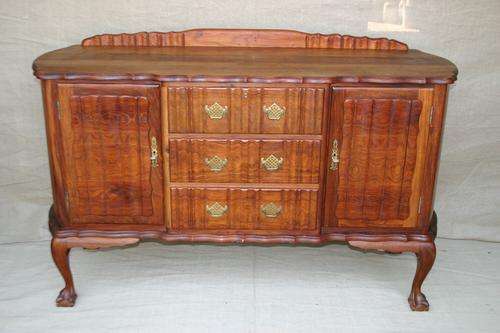 Kiaat buffet cabinet - 156cm x 53cm x 93cm high