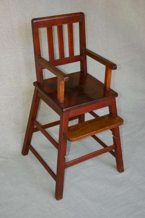 Teak baby chair