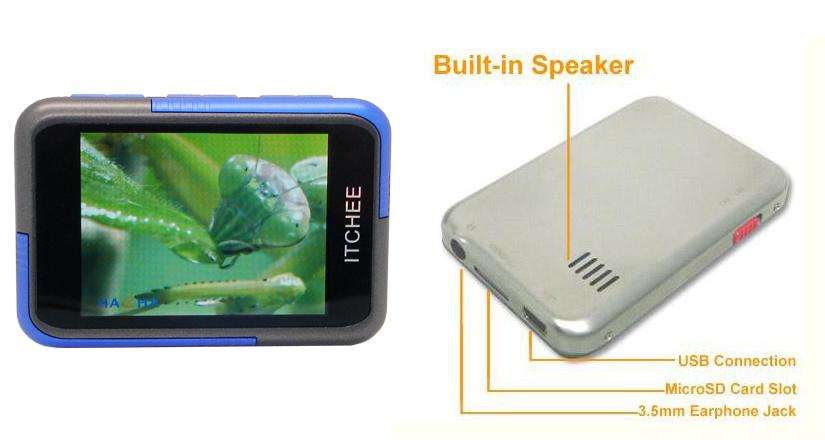 New 4GB Multiple Format Mp4 Player * 2.6" LCD Screen *Built In Speaker *Ebook Function