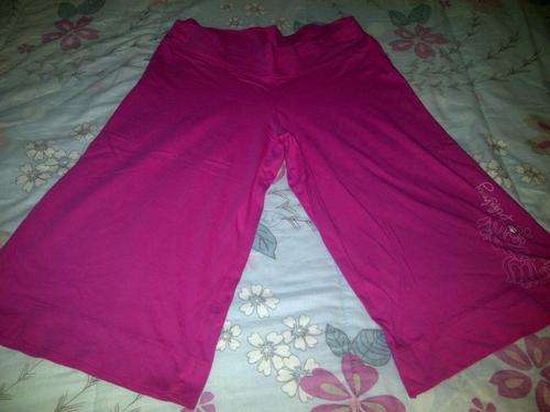 Brand new pink ladies Billabong wide leg 3/4 pants - size 10