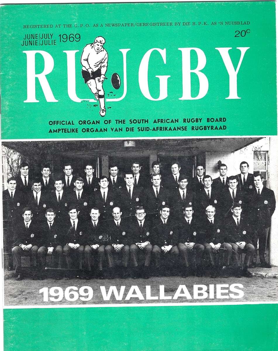 Rugby Magazine  June/July 1969