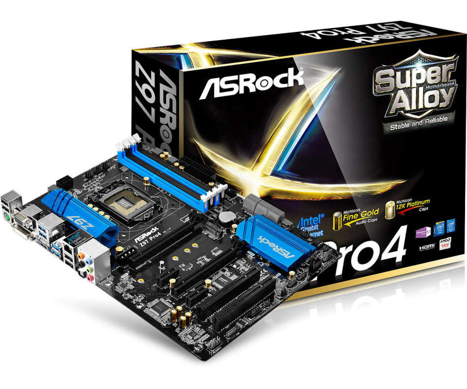 Asrock Z97 Pro4 Motherboard LGA 1150