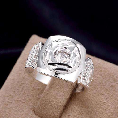 ~~925 Silver Plated Crystal Ring~~ US 7