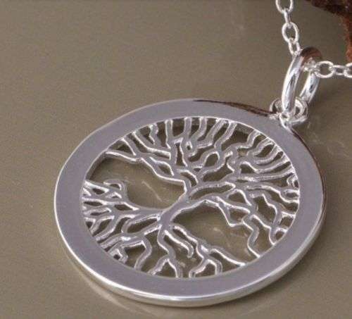 925 sterling silver plated TREE OF LIFE pendant & necklace - A special gift for anyone