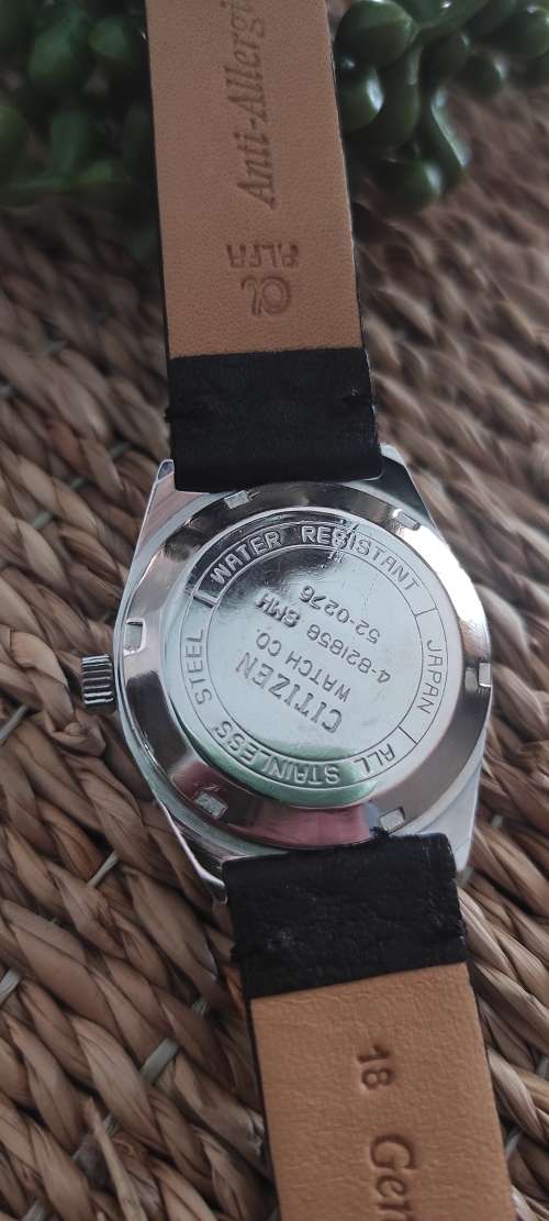 Vintage Citizen Automatic Date Watch Stainless Steel - fully restored