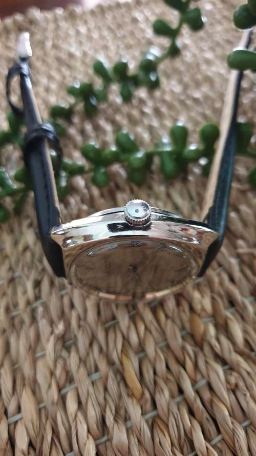 Vintage Large Lanco Men`s Automatic Date Watch - fully restored