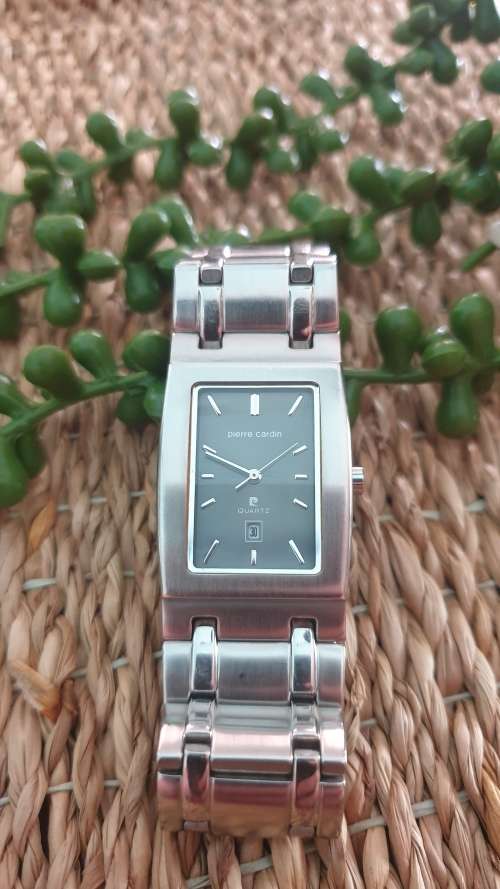 Vintage Pierre Cardin Men`s Date Watch - restored
