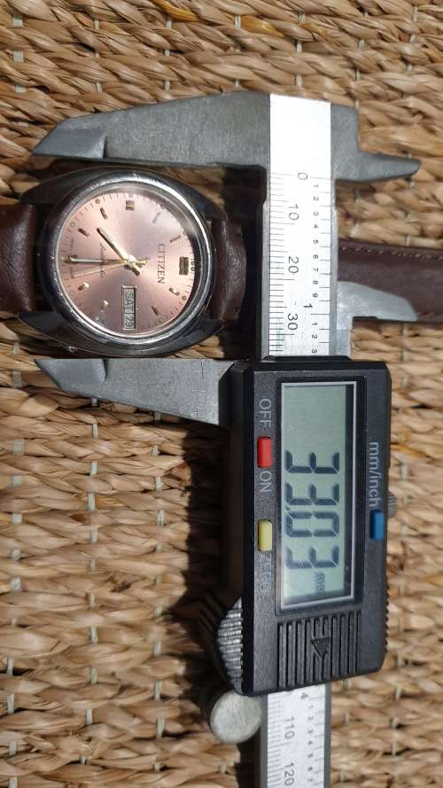 Vintage Citizen Day & Date Automatic Men`s Watch - fully restored