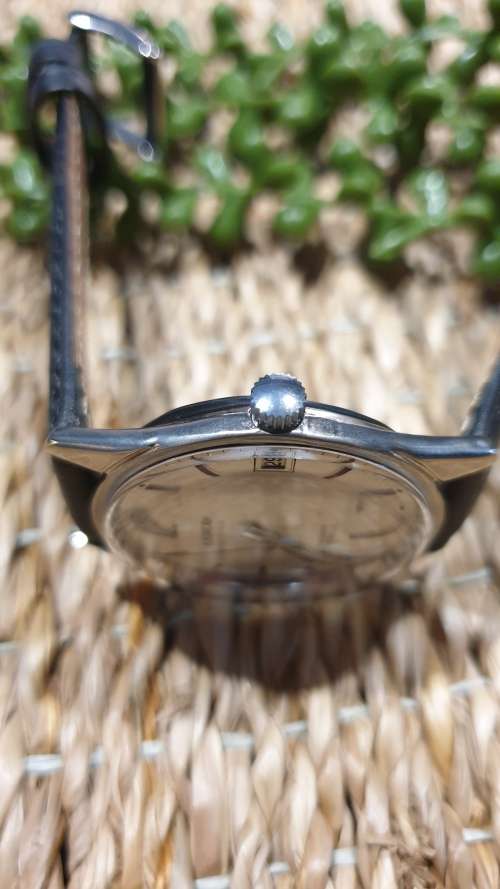 Vintage Lanco Large Automatic Slimline Date Men`s Watch - fully restored