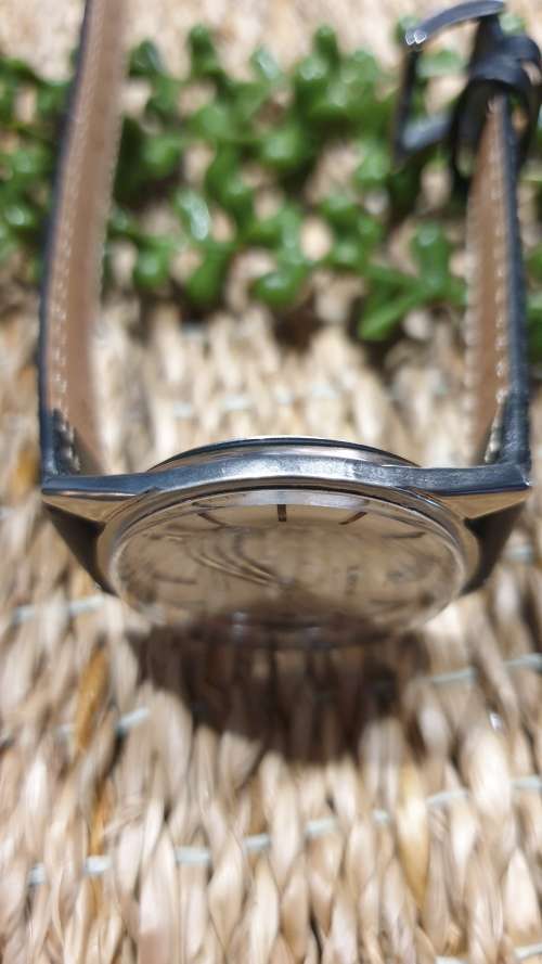 Vintage Lanco Large Automatic Slimline Date Men`s Watch - fully restored