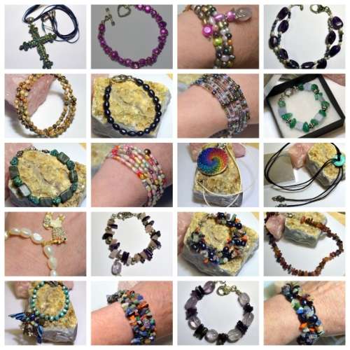 Everything must go - 20 bracelets and necklaces
