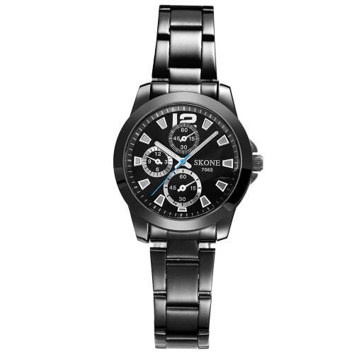 Skone Shefford Gunmetal Ladies Watch - Black