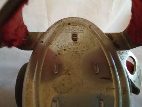 Antique Diana British Made Metal Roller Skates