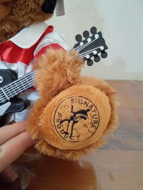 Original Cuddle Barn Elvis Presley licensed singing bear