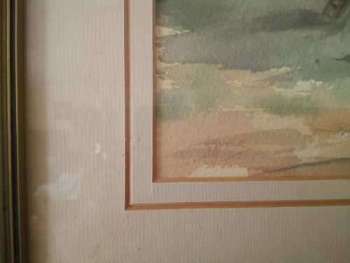 Stunning Watercolour by J. J. ROSE 47 by 38cm