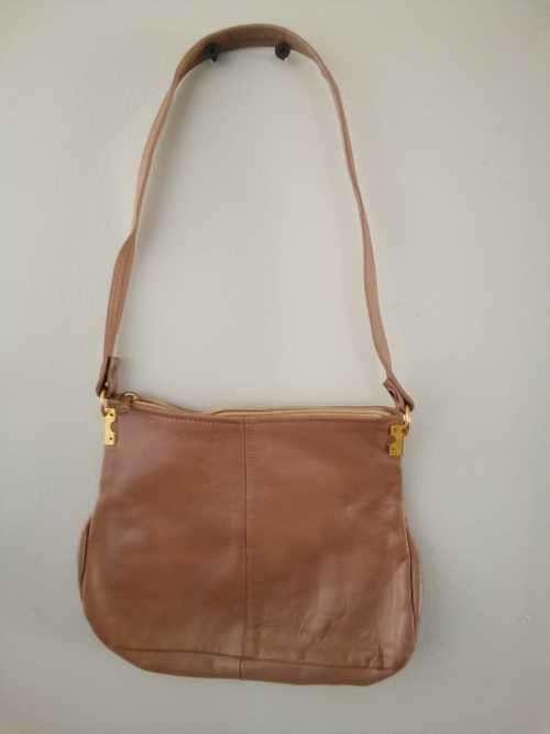 Genuine Leather Italian handbag by Luciano 29x21cm excluding strap length(excellent condition)