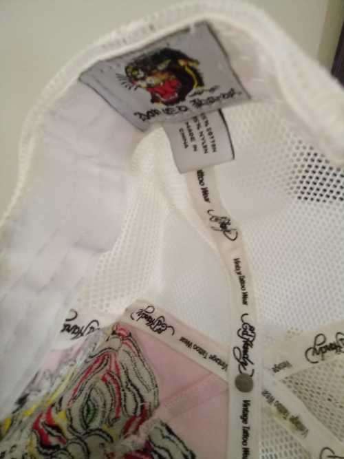 Original Ed Hardy Pink Trucker Cap with original tag