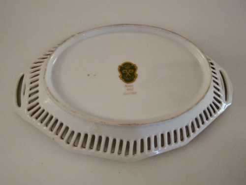 Vintage Imperial Bavaria Piercework  Server17.5 x 4.5cm