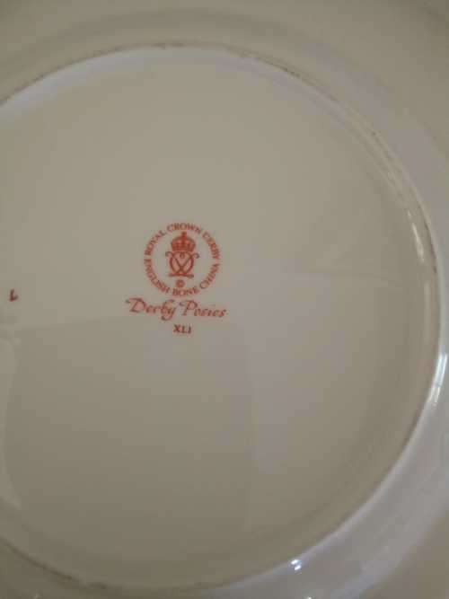 Royal Crown Derby posies platter 27cm diameter