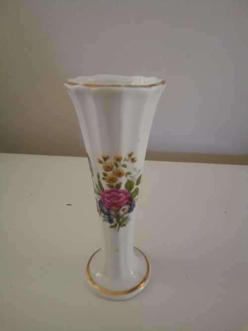 Vintage Dresden German Posie Vase 15,5cm