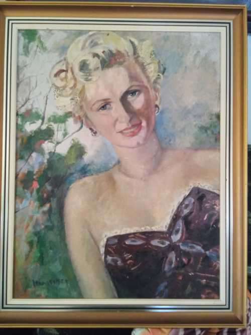 John Konstantin Hansegger (1908-1988) Original Oil Painting 76x61cm Huge Investment Value!