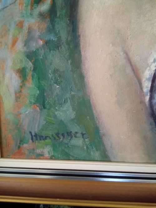 John Konstantin Hansegger (1908-1988) Original Oil Painting 76x61cm Huge Investment Value!