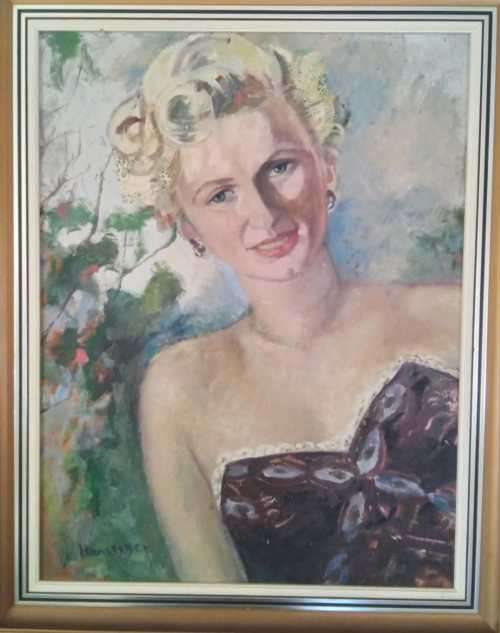 John Konstantin Hansegger (1908-1988) Original Oil Painting 76x61cm Huge Investment Value!